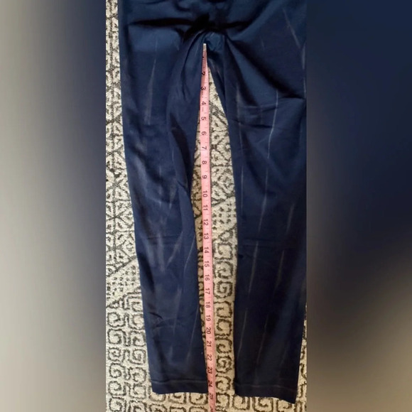 Lululemon Wunder Train High Rise Blue Leggings Soft Flexible Design-Size 6 - Picture 9 of 9